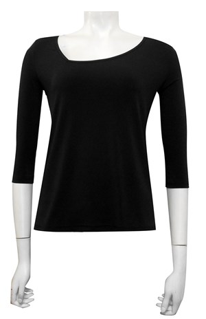 SOLD OUT - CLICK TO SEE COLOURS AVAILABLE - Carol asymmetrical soft knit top